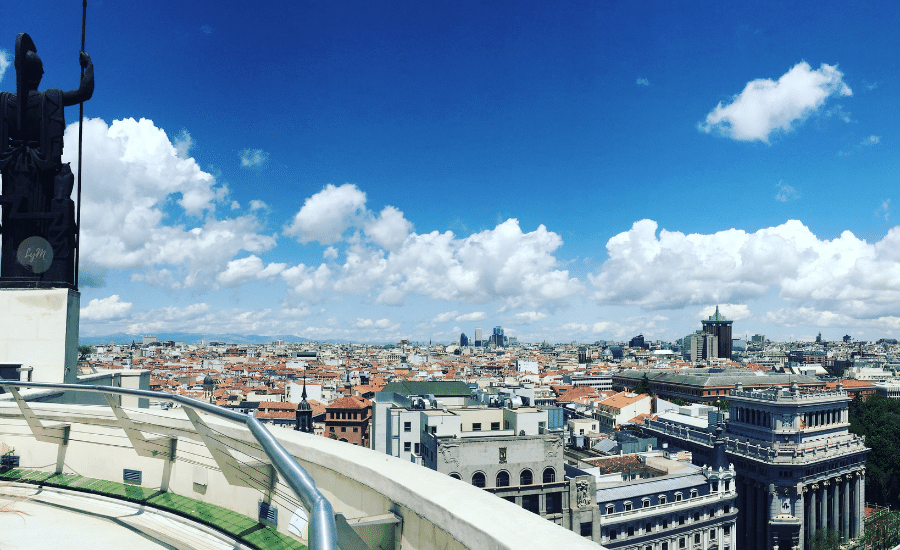 tejados de Madrid